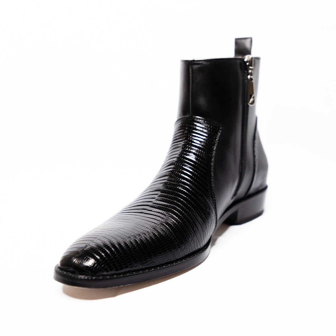 Modelo 44007 Medio Botín Lizard/Becerro