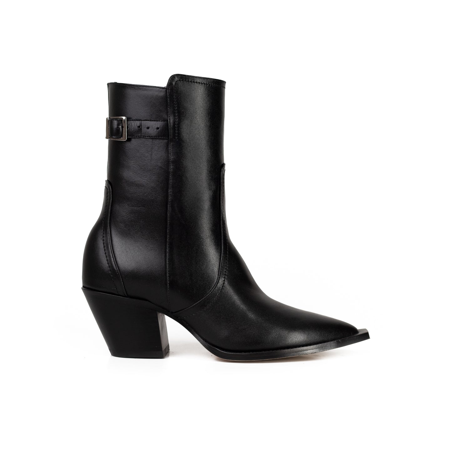 Botin arriba de tobillo napa / negro