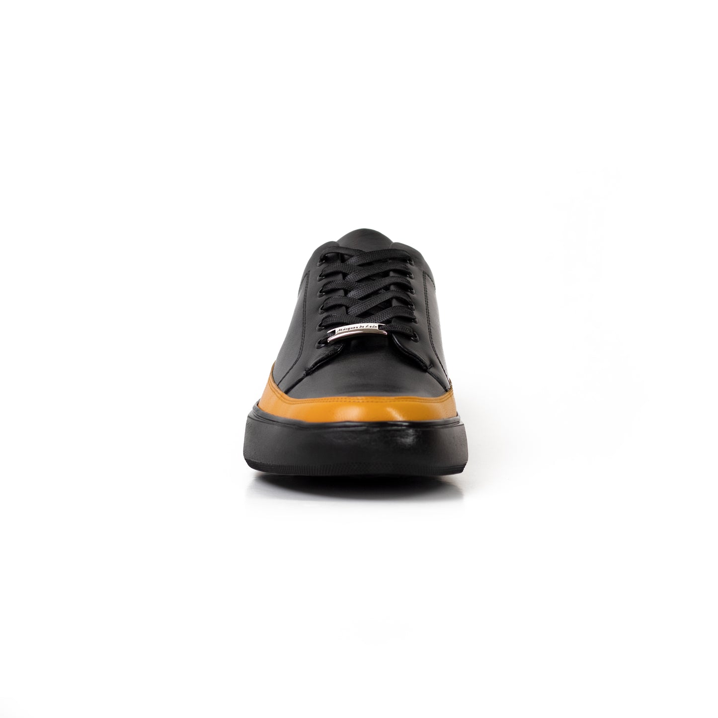 Tenis casual de hombre mestizo Negro/Amarillo