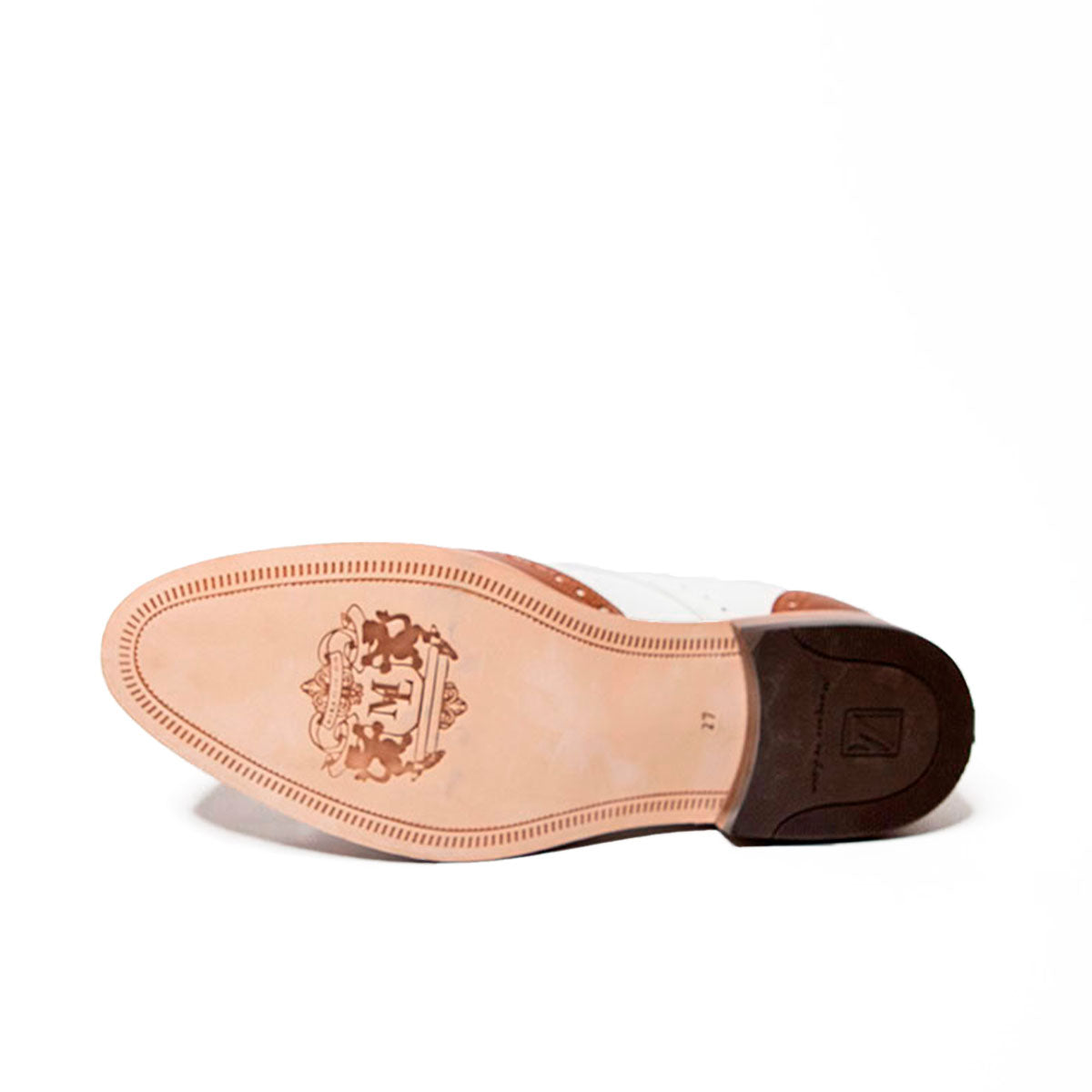 Zapato Mestizo Miel/Blanco 86611