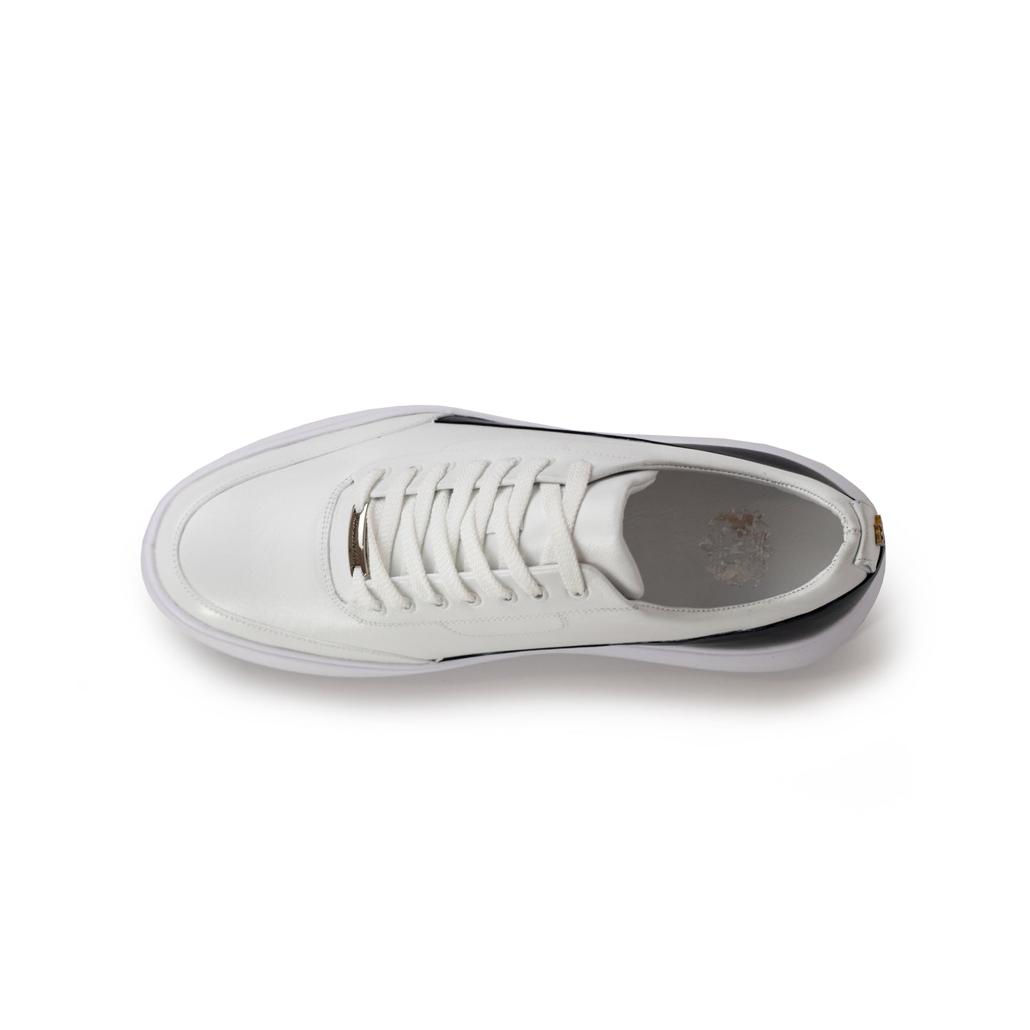 Tenis casual de hombre mestizo Blanco /Azul