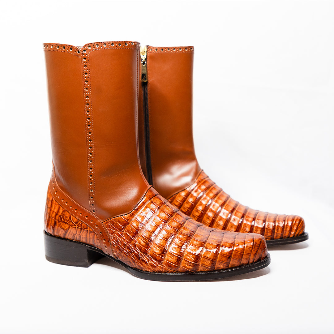 Modelo 27601 Bota Caiman/Becerro Cognac